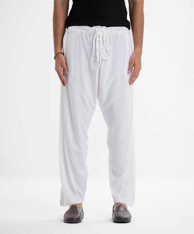 Traditional White Shalwar for Men
