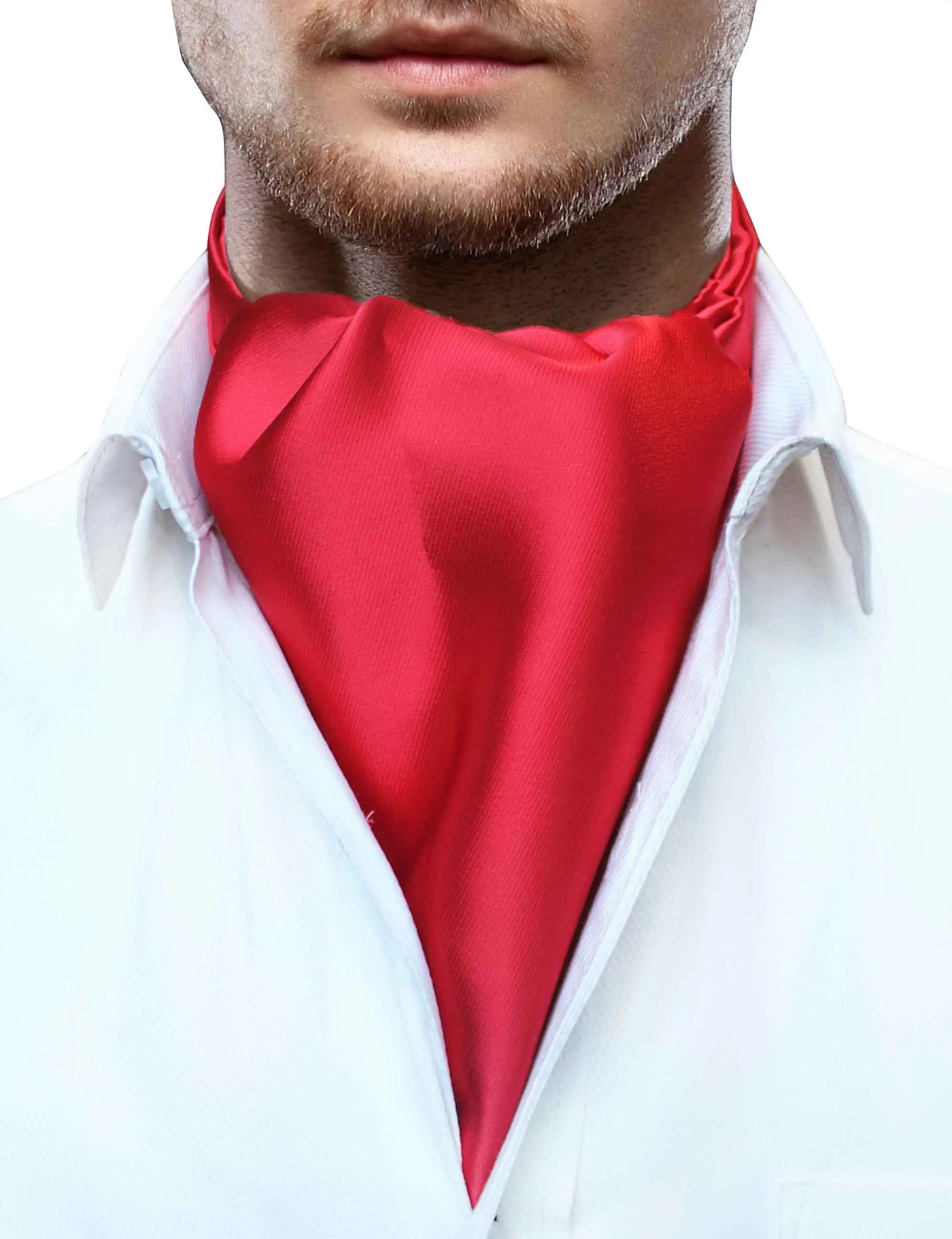 Classic Ascot & Pocket Square Combo for Men
