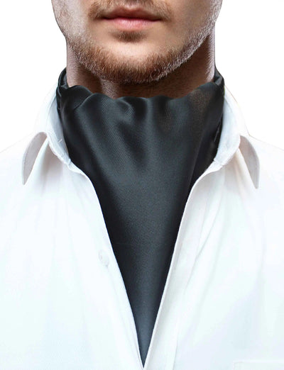 Classic Ascot & Pocket Square Combo for Men