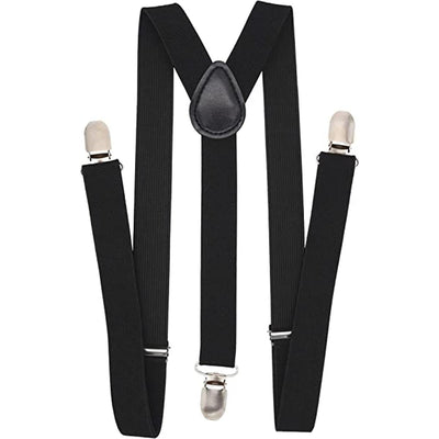 1pc Adjustable Suspenders Red Black Elastic Y-Back Braces Straps For Men Women Pants Shirt Girl Skirt Accessories