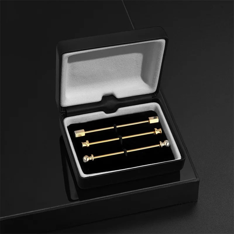 Luxury Shirt Collar Pins – For Weddings, Office & Business Attire
