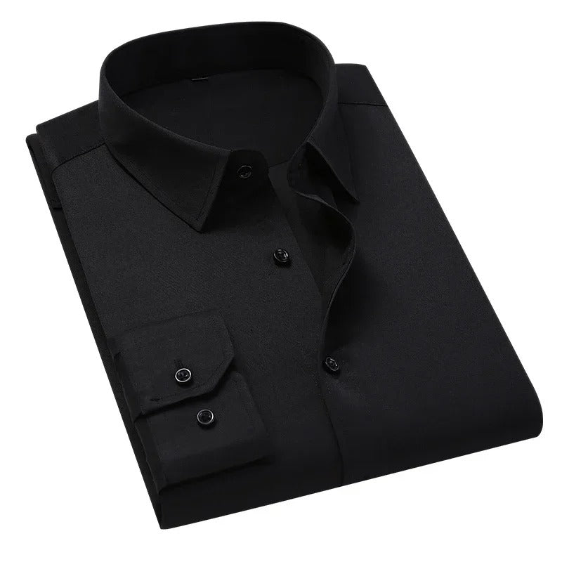 Classic Men's Formal Shirt - The Epitome of Business & Casual Versatility