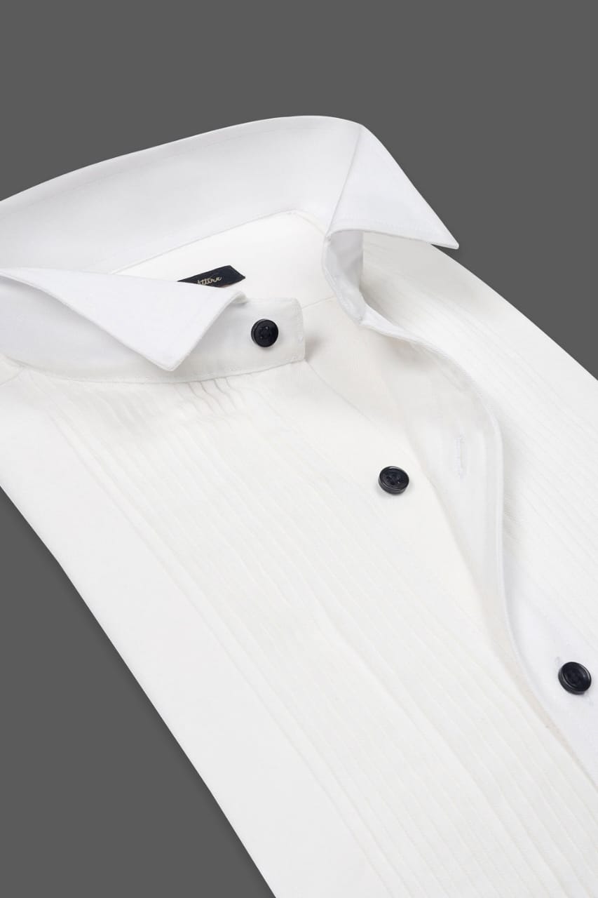 Ultimate Tuxedo Bundle – Shirt, Bow Tie & Belt for Weddings & Galas