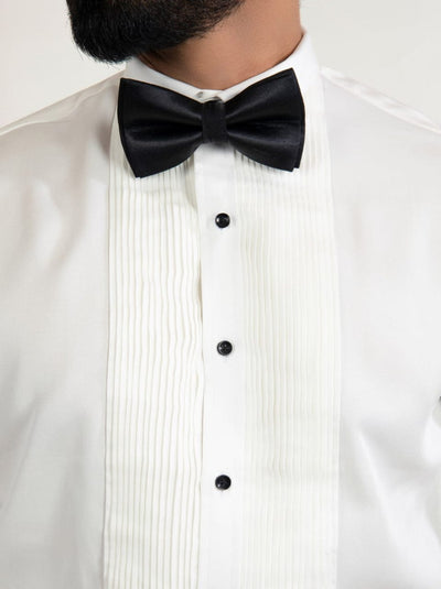 Ultimate Tuxedo Bundle – Shirt, Bow Tie & Belt for Weddings & Galas