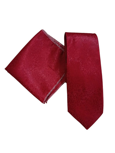 "Elegant Tie with Matching Pocket Square – Perfect for Weddings & Formal Events"