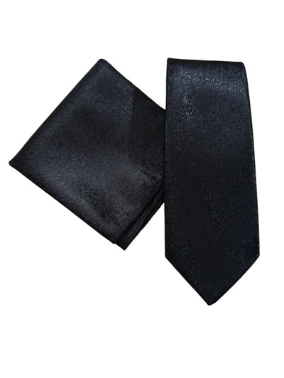 "Elegant Tie with Matching Pocket Square – Perfect for Weddings & Formal Events"