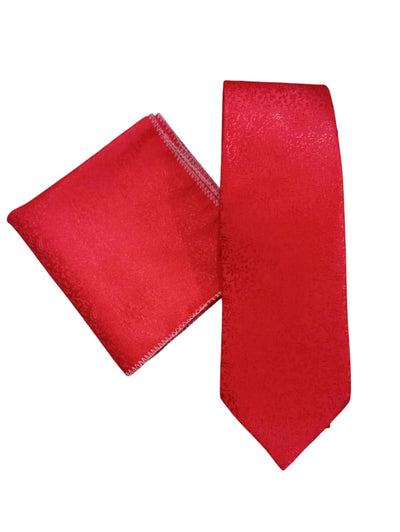 "Elegant Tie with Matching Pocket Square – Perfect for Weddings & Formal Events"