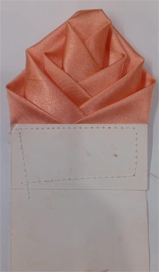 3 PCS Luxury Pre-Folded Satin Pocket Square with Card Holder