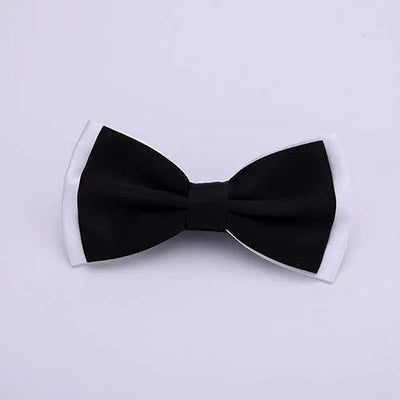 Gentleman Men Bowtie Classic Solid Bow Tie Necktie For Wedding Party Fashion Adjustable Bow Tie knot