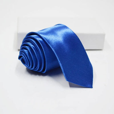 Mens Solid Tie " Skinny Ties Solid Satin Tie Solid Color Necktie
