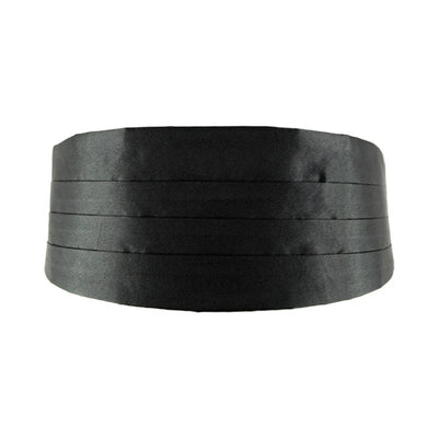 Elegant Black Tie & Cummerbund Combo – Wedding & Party Essential