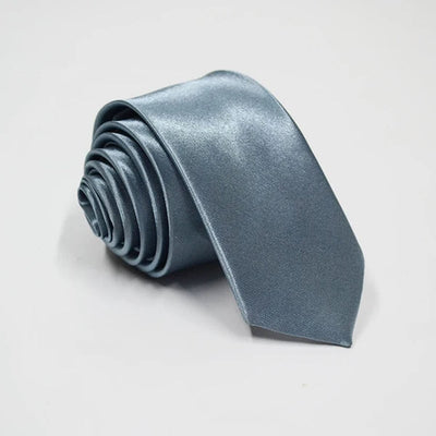Mens Solid Tie " Skinny Ties Solid Satin Tie Solid Color Necktie