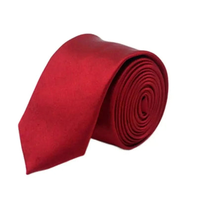 "Sleek Matte Medium Tie – Timeless Elegance"