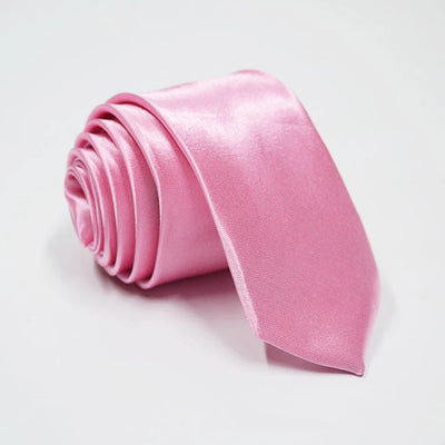 Mens Solid Tie " Skinny Ties Solid Satin Tie Solid Color Necktie