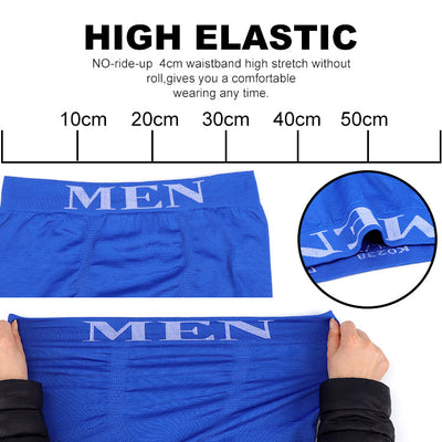 ONE Pack of 3 - Men's Casual Boxer Trunks Multicolour