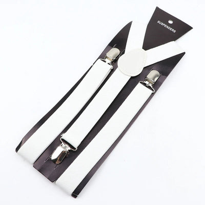 1pc Adjustable Suspenders Red Black Elastic Y-Back Braces Straps For Men Women Pants Shirt Girl Skirt Accessories
