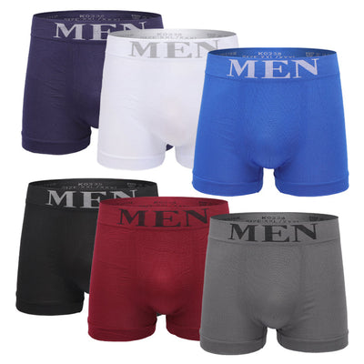 ONE Pack of 3 - Men's Casual Boxer Trunks Multicolour