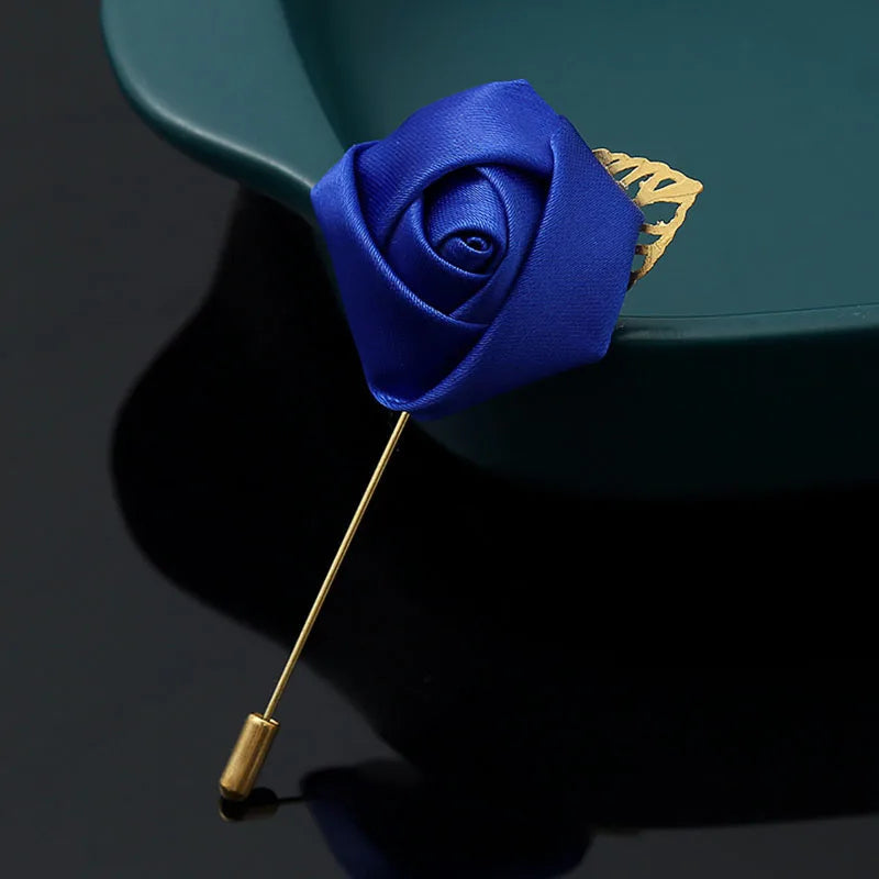 Elegant Rose Lapel Pin