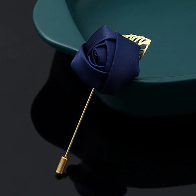 Elegant Rose Lapel Pin