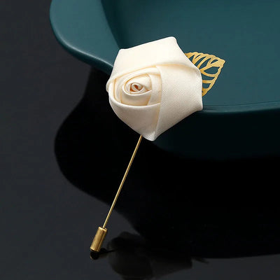Elegant Rose Lapel Pin