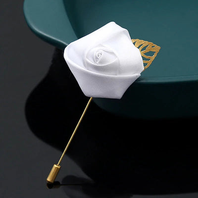 Elegant Rose Lapel Pin