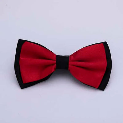 Gentleman Men Bowtie Classic Solid Bow Tie Necktie For Wedding Party Fashion Adjustable Bow Tie knot