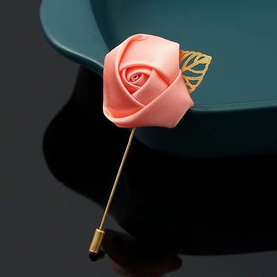 Elegant Rose Lapel Pin
