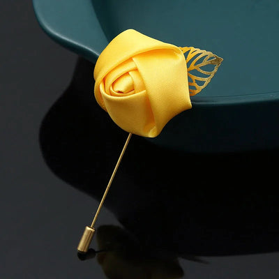 Elegant Rose Lapel Pin