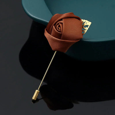 Elegant Rose Lapel Pin
