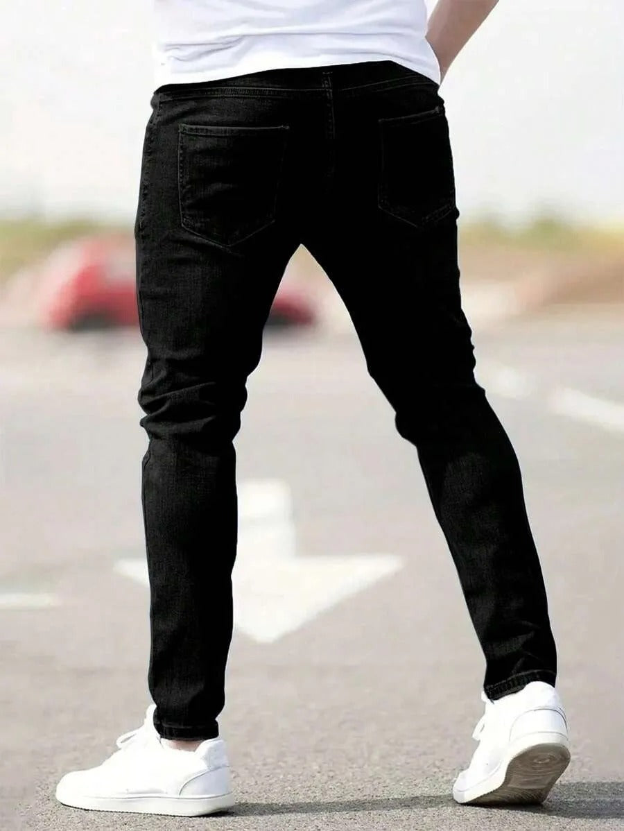 "Men’s Slim Fit Stretch Jeans – Ultimate Comfort & Style"