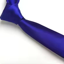 Royal Solid Necktie - Premium Satin Formal Tie