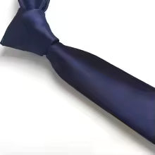 Royal Solid Necktie - Premium Satin Formal Tie