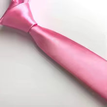 Royal Solid Necktie - Premium Satin Formal Tie