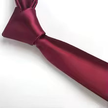 Royal Solid Necktie - Premium Satin Formal Tie