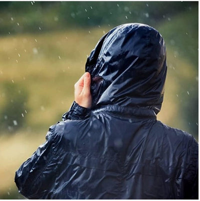 2-Piece Raincoat Set – Lightweight Waterproof Jacket & Trousers