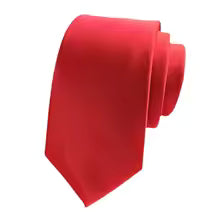 Royal Solid Necktie - Premium Satin Formal Tie