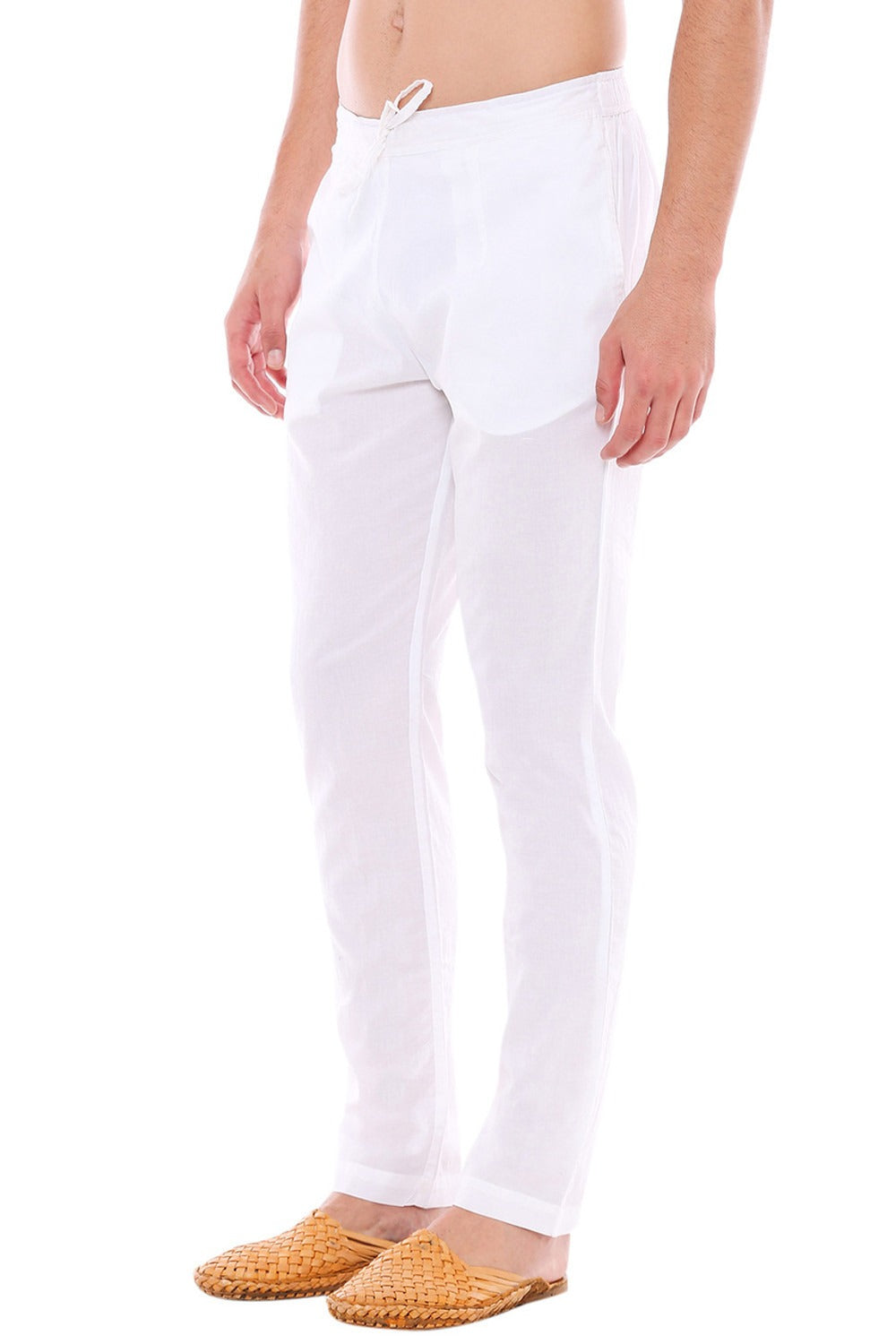 Classic White Pajama Trousers for Men & Boys