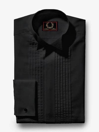Ultimate Tuxedo Bundle – Shirt, Bow Tie & Belt for Weddings & Galas