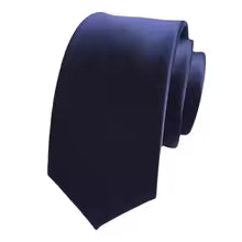 Royal Solid Necktie - Premium Satin Formal Tie