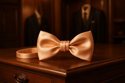 peach men bow