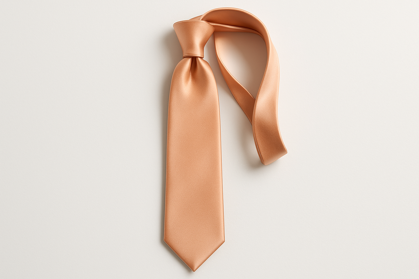 peach men tie