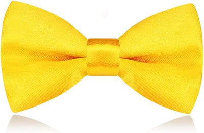 Solid Color Soft Bow Ties